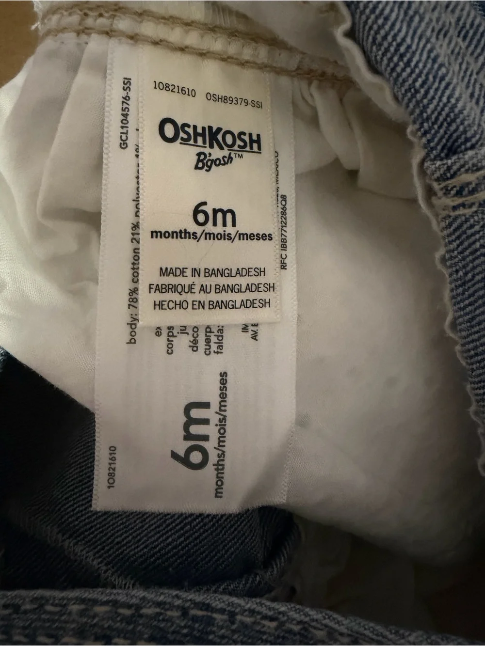 Denim Overall Dress